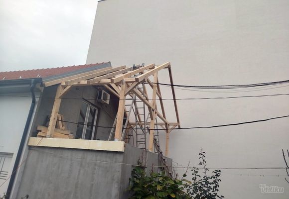 Dogradnja potkrovlja od drveta