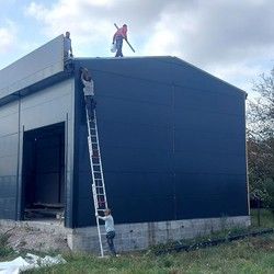 Antracit sendvic paneli za montazne hale