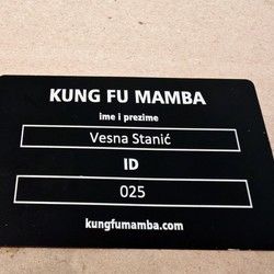 Izrada metalnih vizit kartica u Beogradu