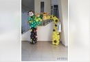 Dekoracija balonima za proslavu decijeg rodjendana