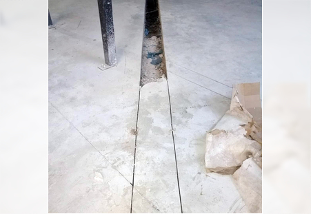 Secenje betonskog poda