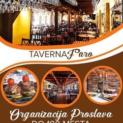 Organizacija proslava do 180 mesta u restoranu Taverna Faro