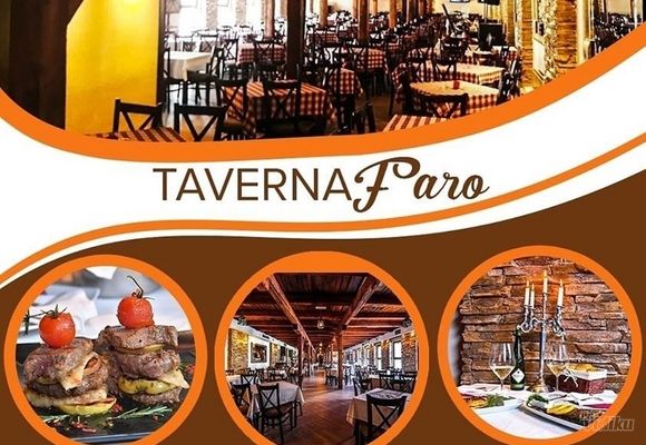 Organizacija proslava do 180 mesta u restoranu Taverna Faro