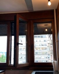 Alu drvo prozori u kuhinji