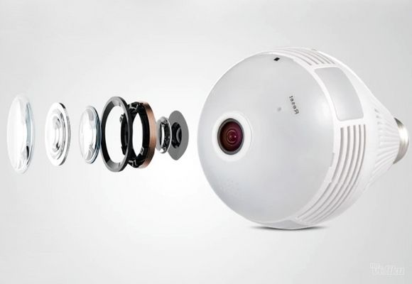 Wi Fi kamera u sijalici za video nadzor