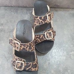 Leopard papuce dekor 2 kajsa