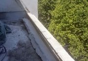 Razbijanje betonske barijere na krovu