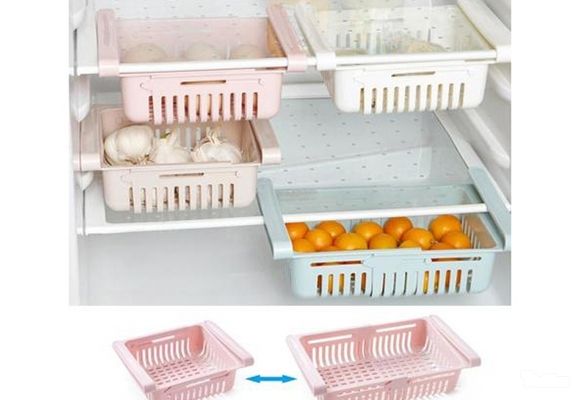 Višenamenske dodatne fioke za frižider (2 komada)