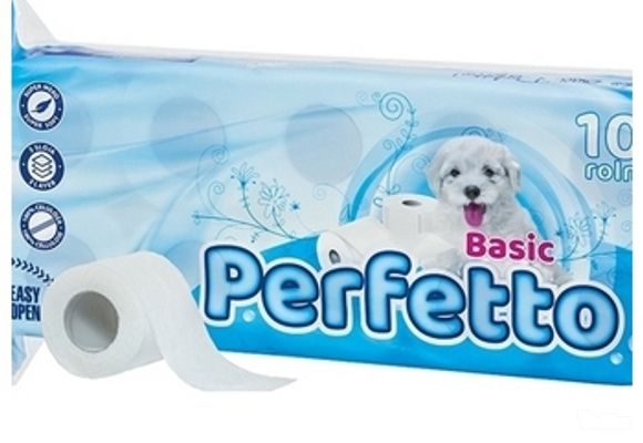 Toalet papir Perfetto 10/1 Basic