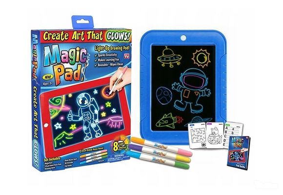 Magic Pad - svetleća tabla za kreativno crtanje