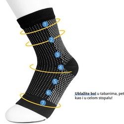 Anti-Fatigue čarape za članke sa bakrom