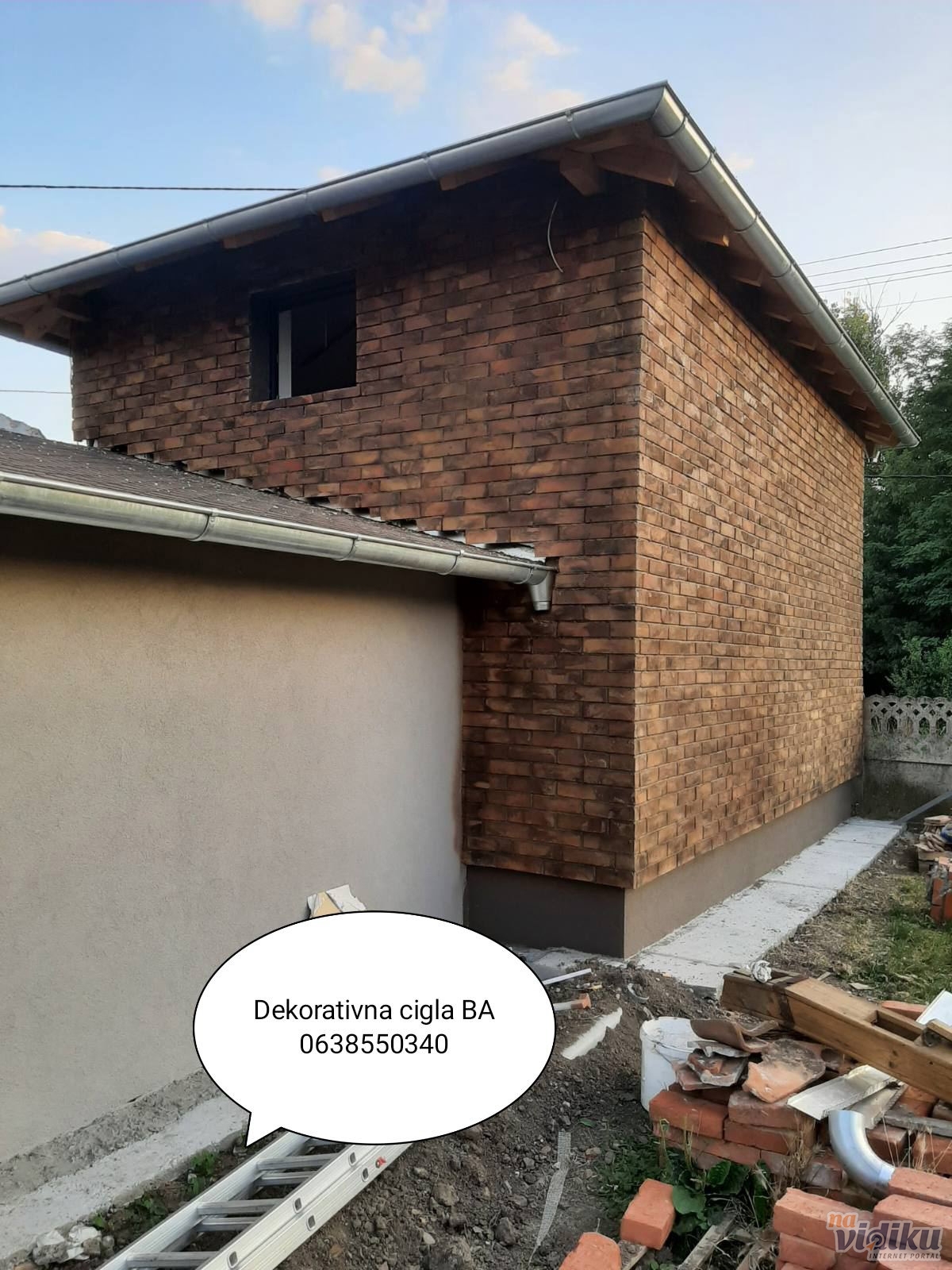 Ugradnja dekorativne cigle - Dekorativna cigla BA, Pančevo