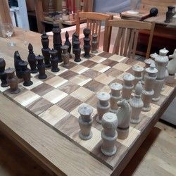 Drveni šah ručni rad