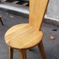 Rucno radjena hrastova stolica