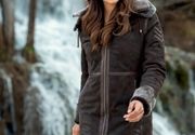 Marta - Dark Brown zenska zimska jakna