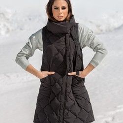 Hana - Black zenska jakna bez rukava