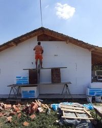 Postavljanje fasade na kucu Mladenovac