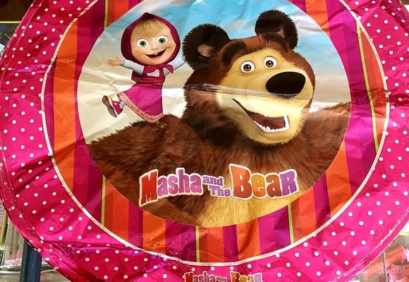 Helijumski balon Masa i Medved