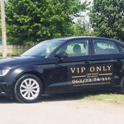 Audi A3 limuzina, VIP Only rent a car