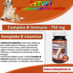 Kompleks vitamina B za macke, 60 kom, 750 mg