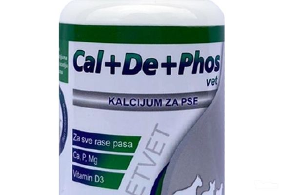 Kalcijum za pse, 60 kom, 750 mg
