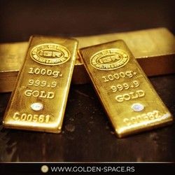 Zlatne pločice od 1000gr - prodaja i otkup