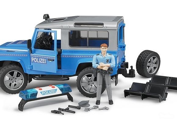 Igračka džip sa policajcem