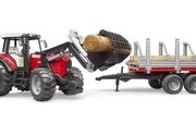 Igračka traktor Ferguson sa prikolicom