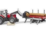 Igračka traktor Ferguson sa prikolicom