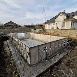 Izgradnja panelnih bazena