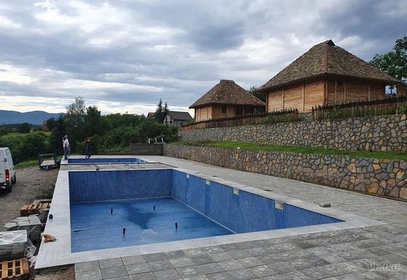 Izgradnja bazena za etno naselja