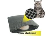 Podloga za posip za mačke sa rupicama