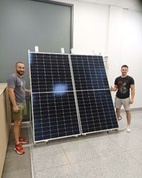 Prevoz solarnih panela