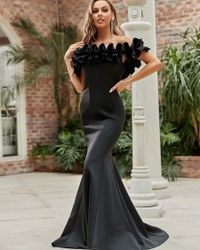 Crna duga haljina
