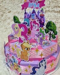 Torte od kartona moj mali poni - my little pony