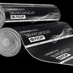 Platno Zvukoizol Floor za hidro i zvučnu izolaciju (10 m х 1 m х 4,5 mm) 10 m2
