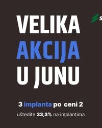 AKCIJA - 3 implanta po ceni 2