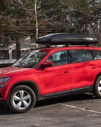 Kofer kamei topstar xl na džipu škoda kodiaq