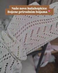 hulahopke bojene prirodnim bojama za bebe I decu do godinu dana