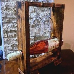 Stalak za vino od paleta