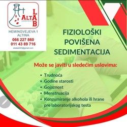 Fizioloski povisena sedimentacija 