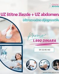 Ultrazvučni pregledi štitne žlezde i abdomena po akcijskoj ceni