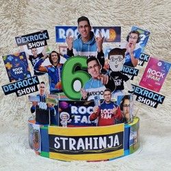 Torta od kartona Dex rock - Rock fam