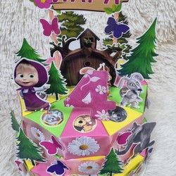 Torta od kartona Maša i meda