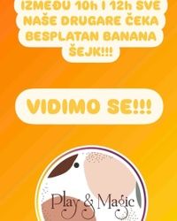 BESPLATAN BANANA ŠEJK ZA SVE NAŠE DRUGARE
