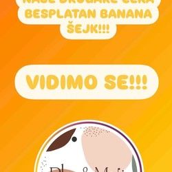 BESPLATAN BANANA ŠEJK ZA SVE NAŠE DRUGARE