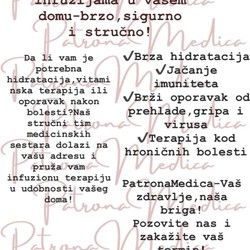 Infuzija u vašem domu