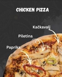 Chicken pizza