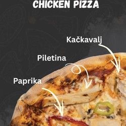 Chicken pizza