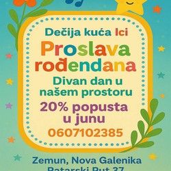 Proslava dečijih rođendana Galenika